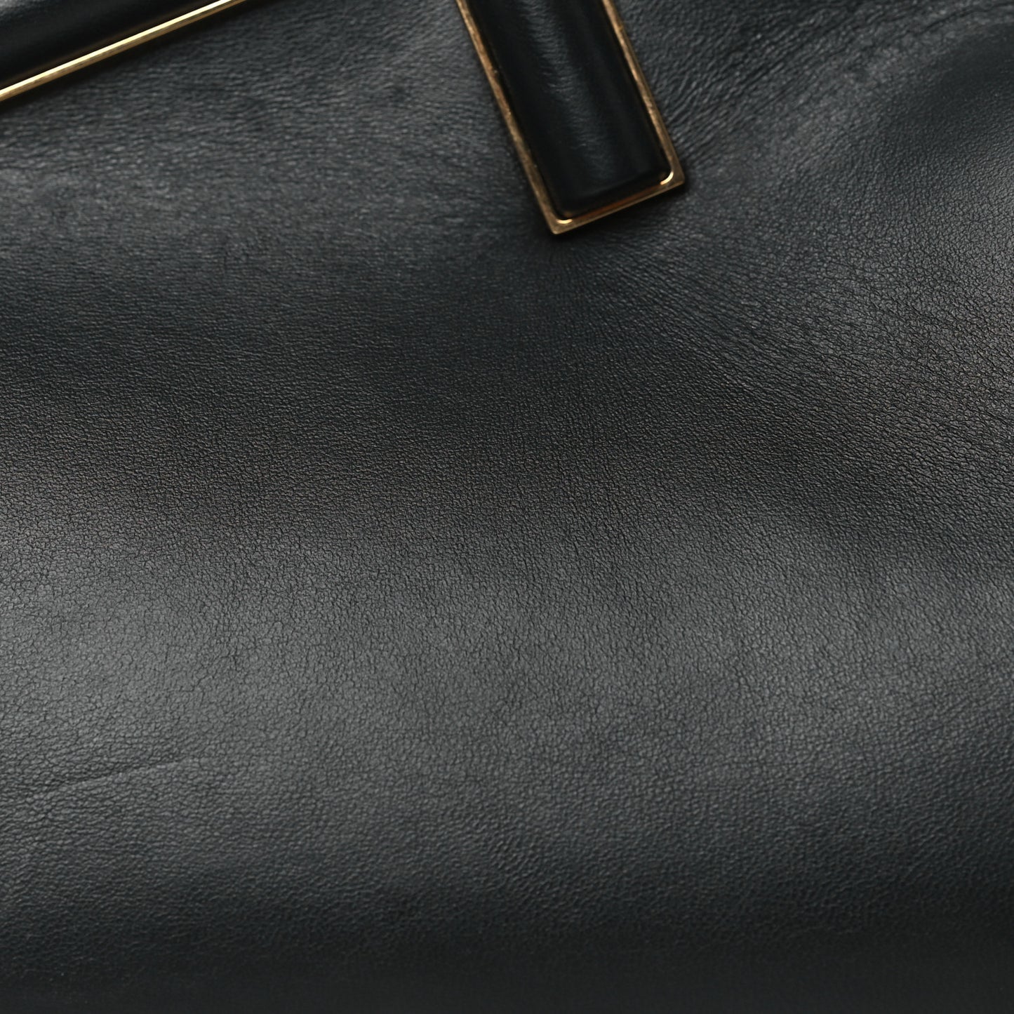 Shiny Nappa Small Fendi First Black