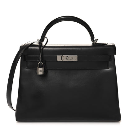 Hermes Box Kelly Retourne 32 Black 1 of 14