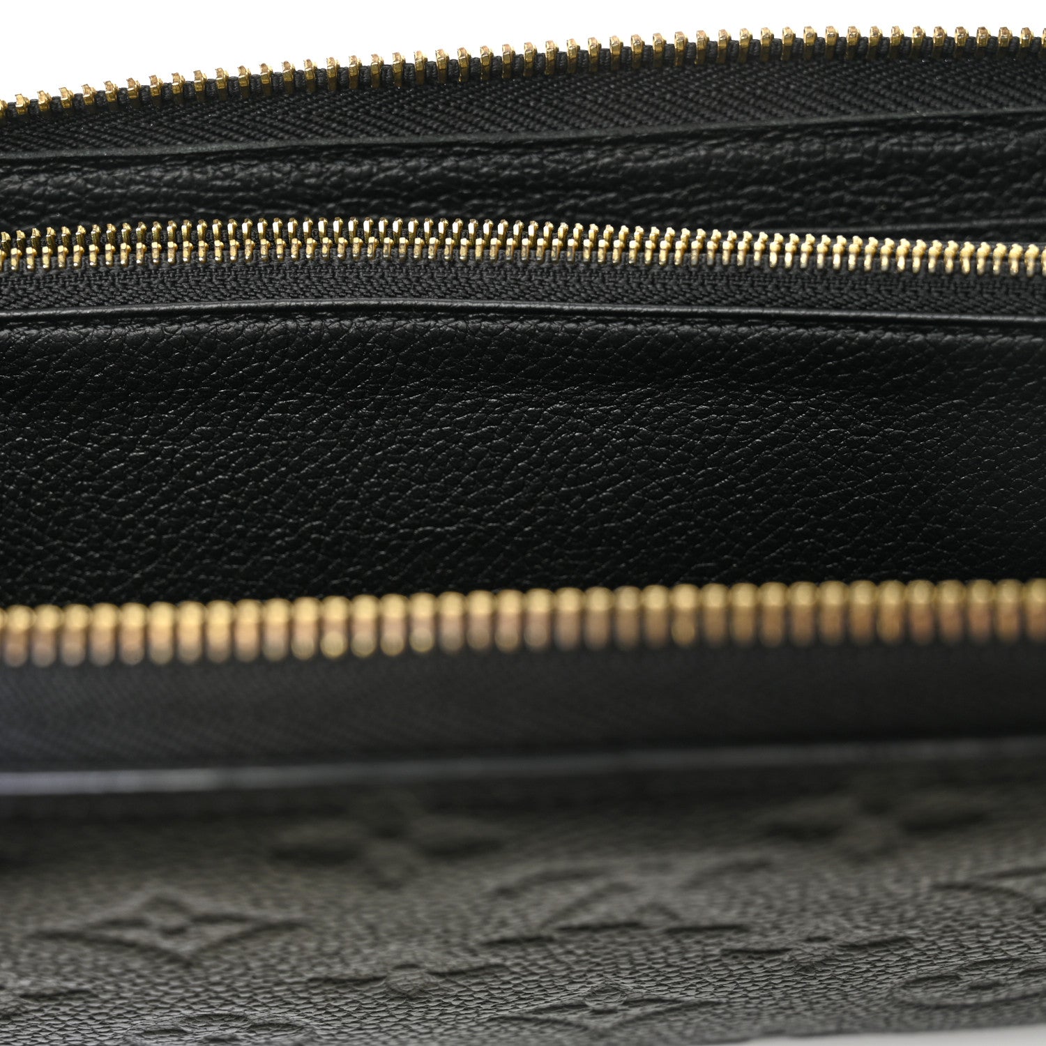 Louis Vuitton Empreinte Zippy Wallet Black 9 of 9