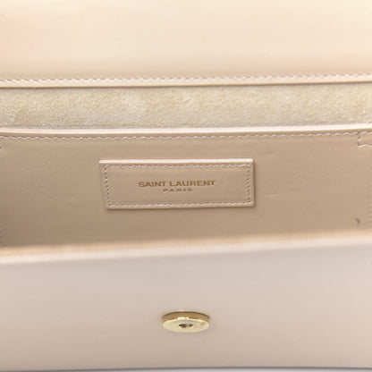 Saint Laurent Smooth Calfskin Cassandre Clutch Nude Powder 6 of 12