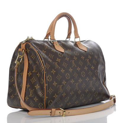 Louis Vuitton Monogram Speedy Bandouliere 35 3 of 12