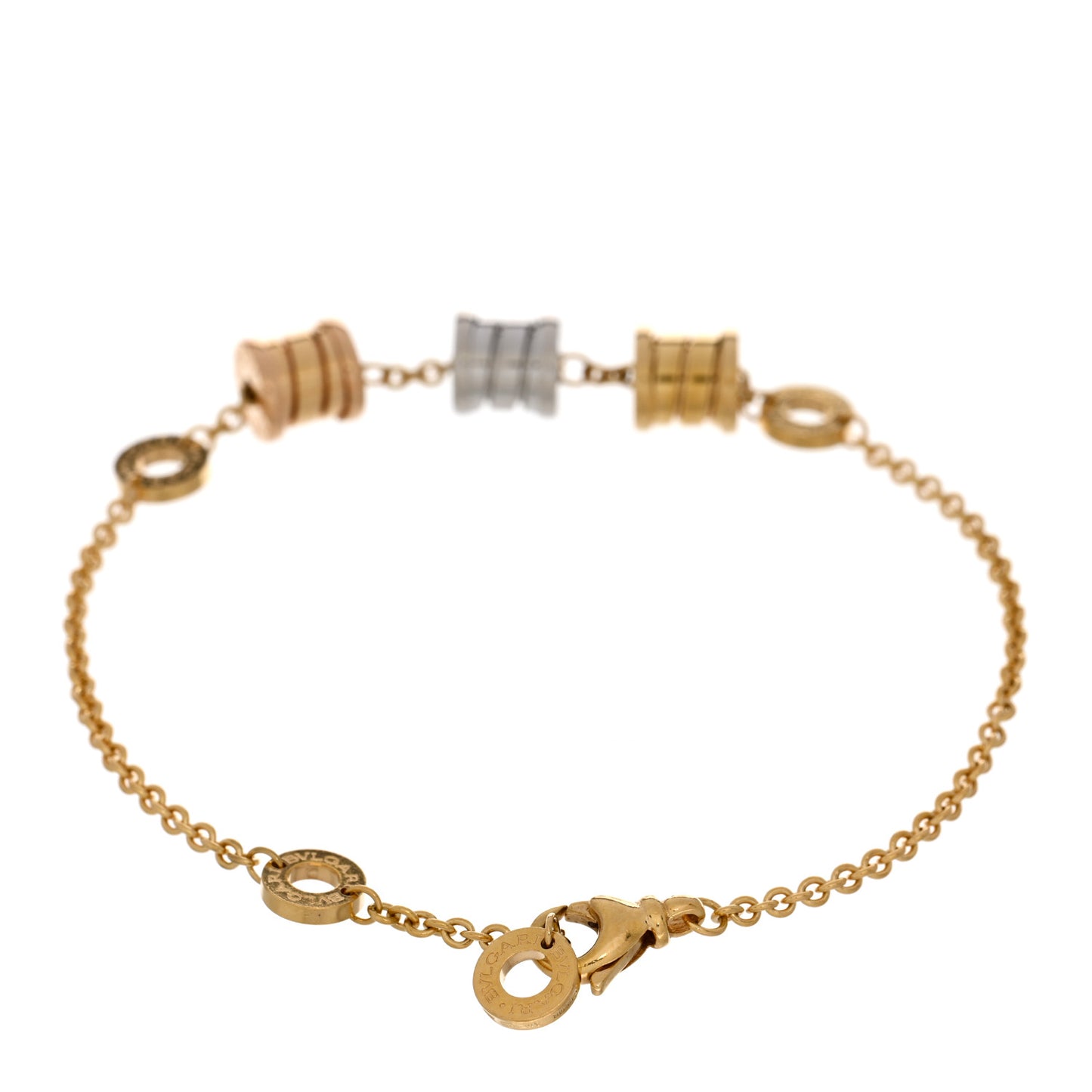 18K Yellow Rose White Gold B.Zero1 Bracelet