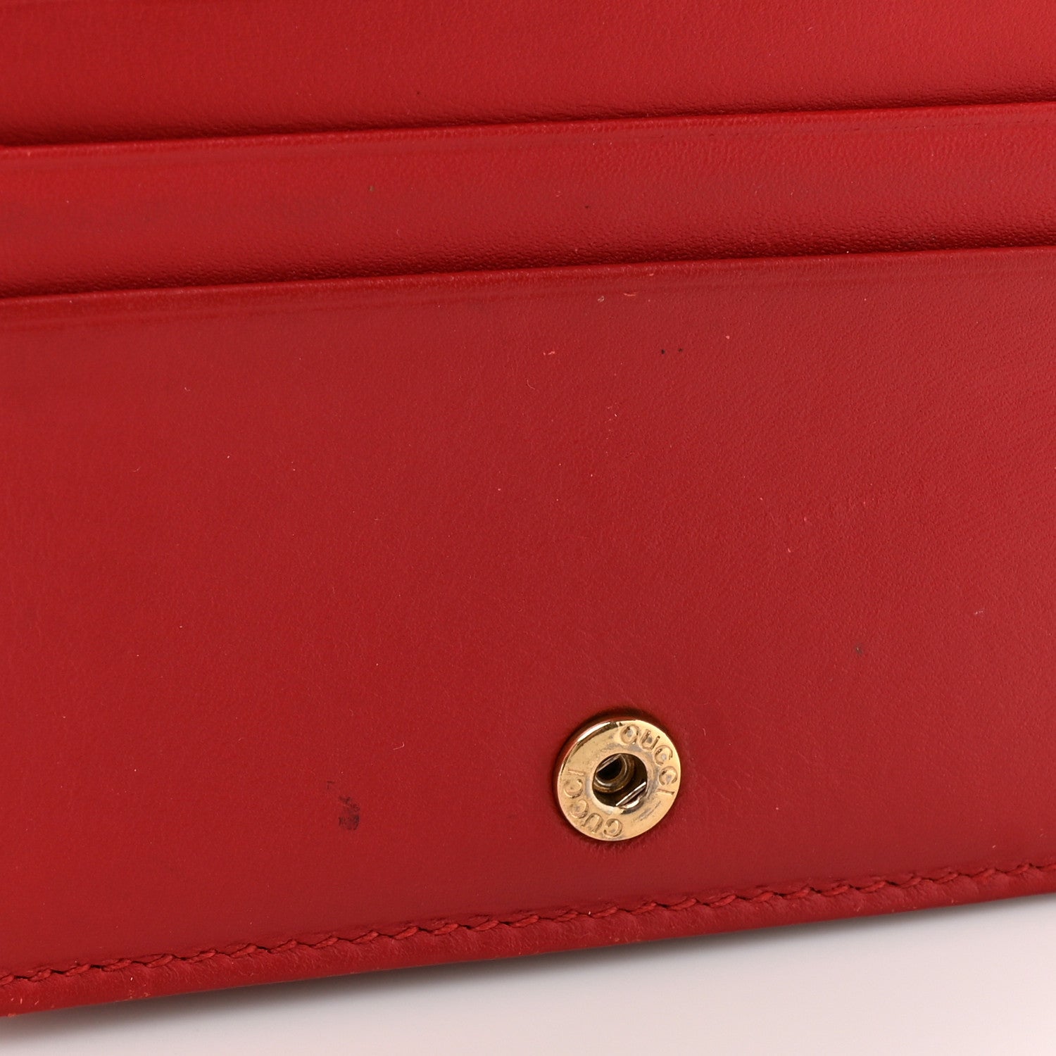 Gucci GG Supreme Monogram Blooms Card Case Wallet Beige Blue Navy Hibiscus Red 9 of 13