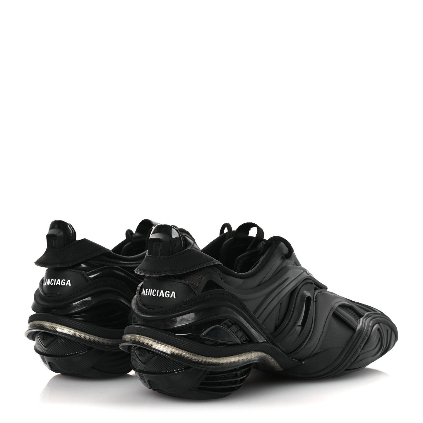 Rubber Mesh Womens Tyrex Sneakers 39 Black