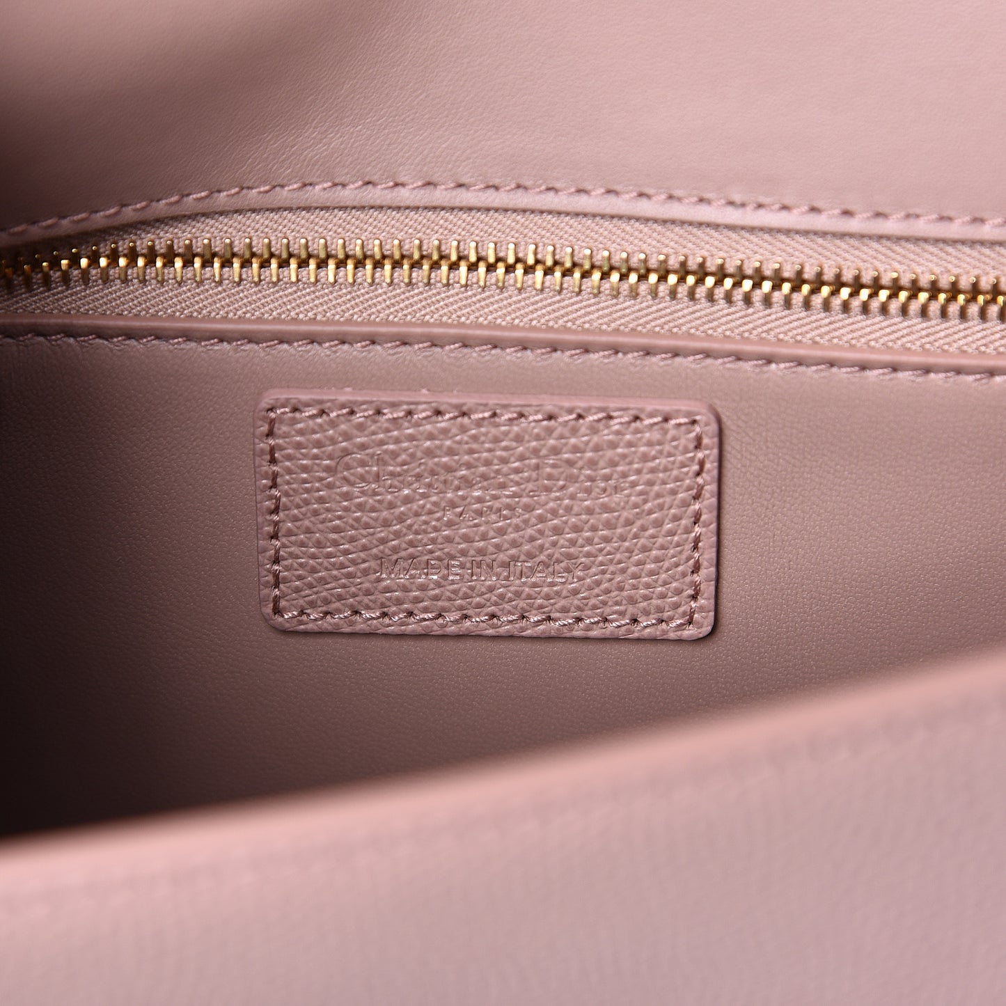 Ultra Matte Grained Calfskin 30 Montaigne Flap Bag Blush