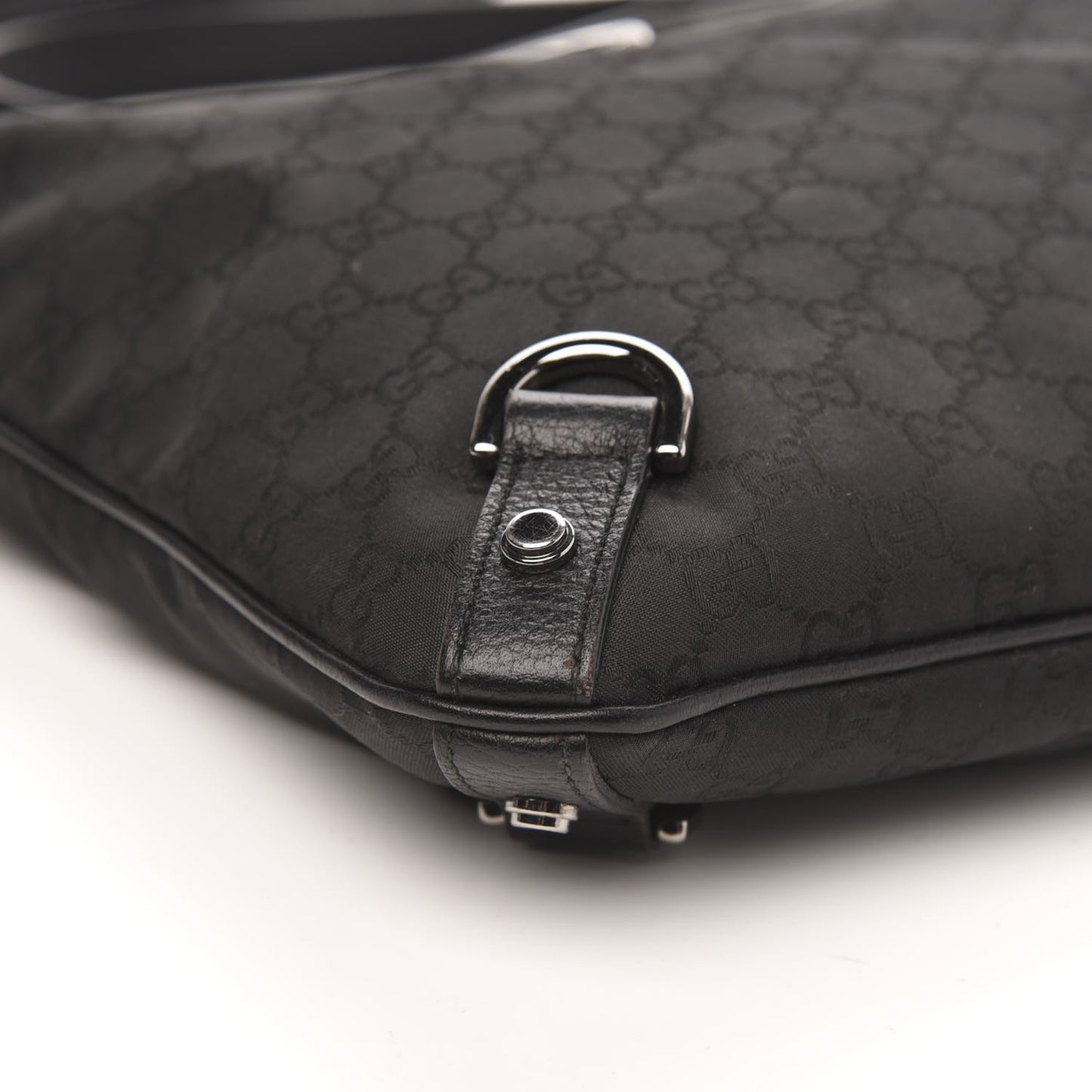 Monogram Abbey Messenger Bag Black