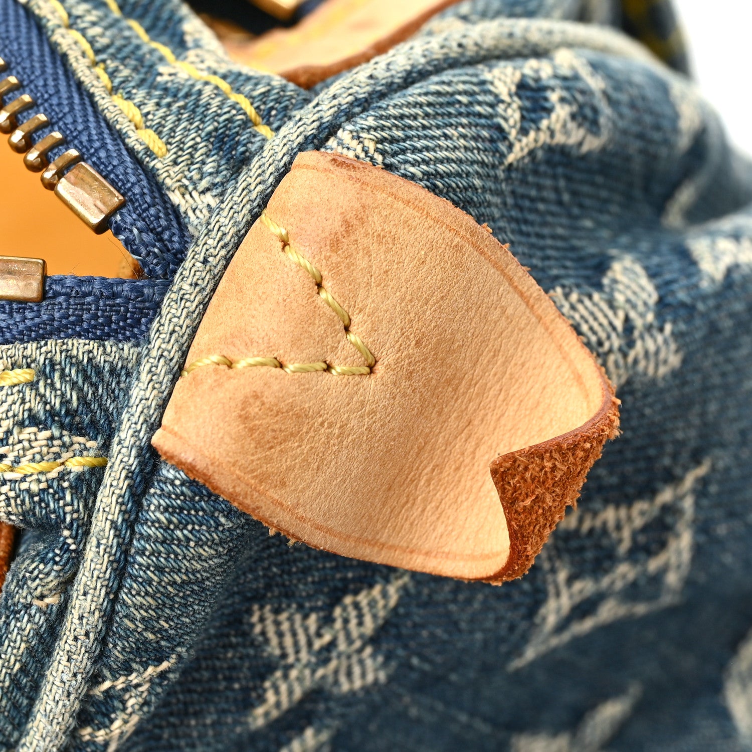Louis Vuitton Monogram Denim Neo Speedy Blue 9 of 13