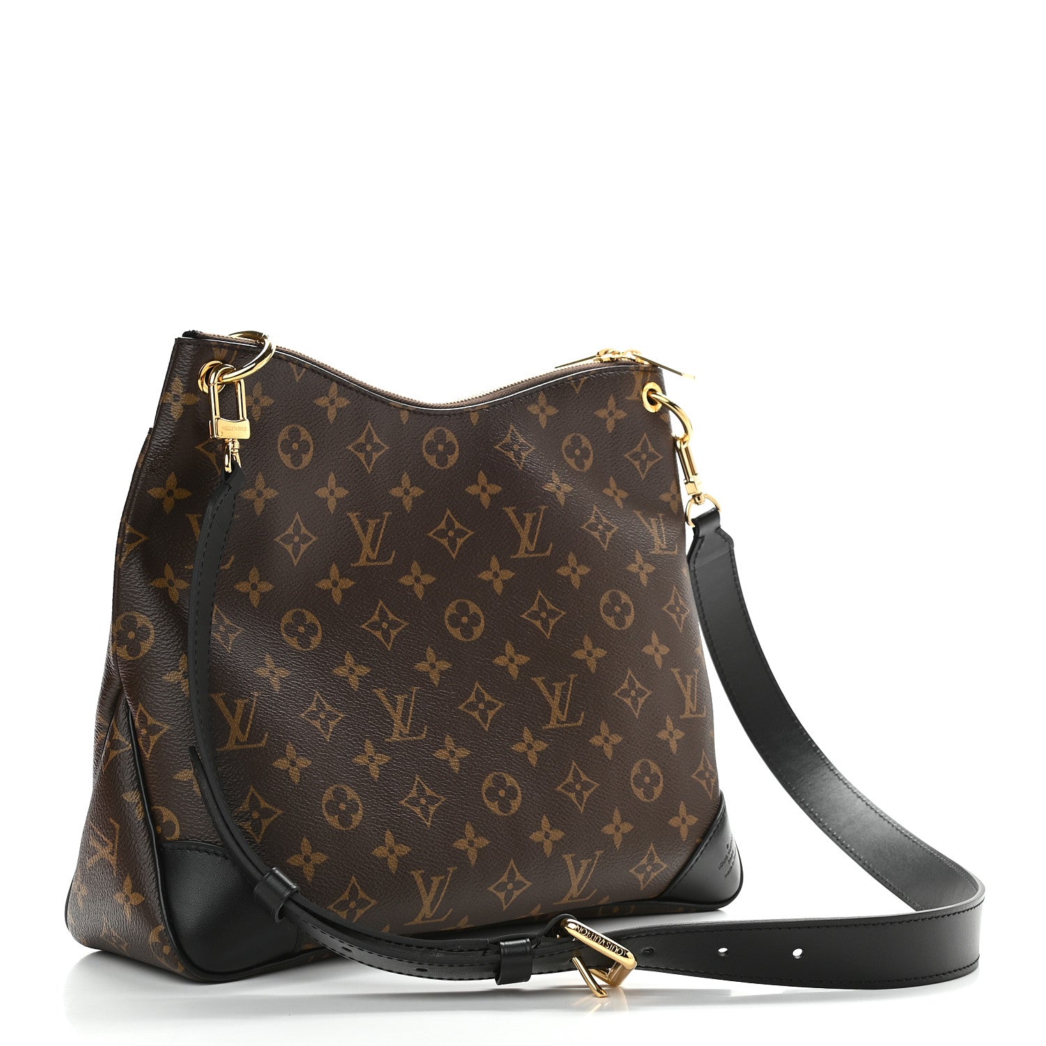 Louis Vuitton Monogram Odeon MM Black 3 of 8