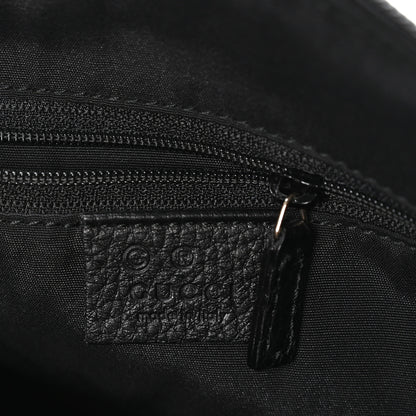 Gucci Guccissima Suede Crossbody Bag Black 6 of 10