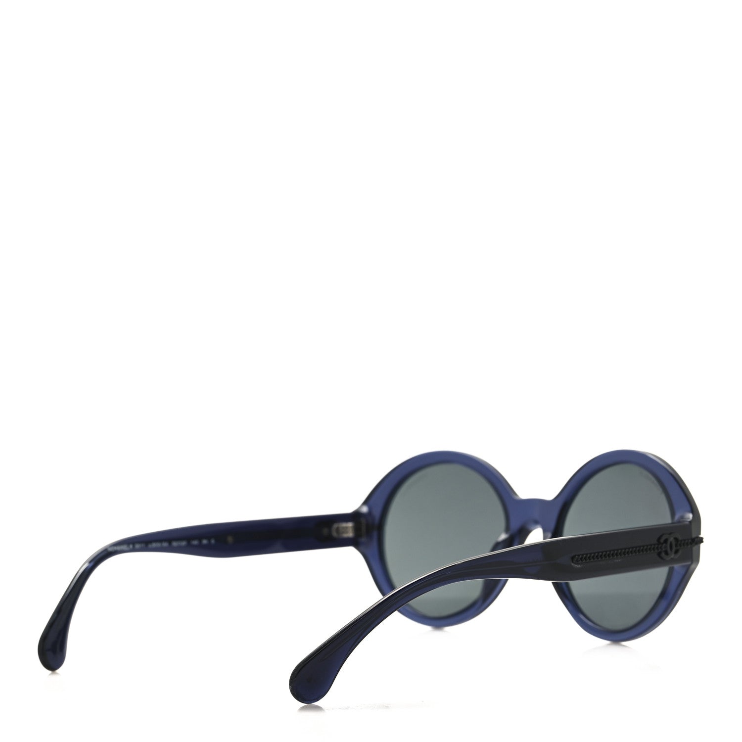 Chanel Acetate Chain Sunglasses 5511 Blue 4 of 7