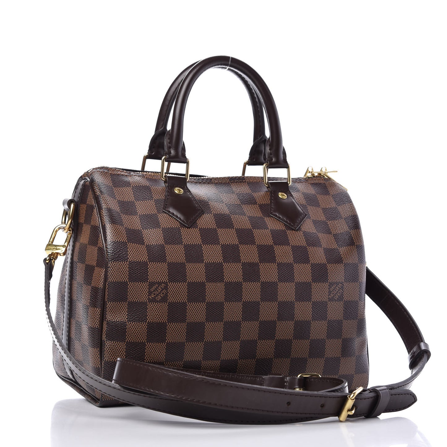 Damier Ebene Speedy Bandouliere 25