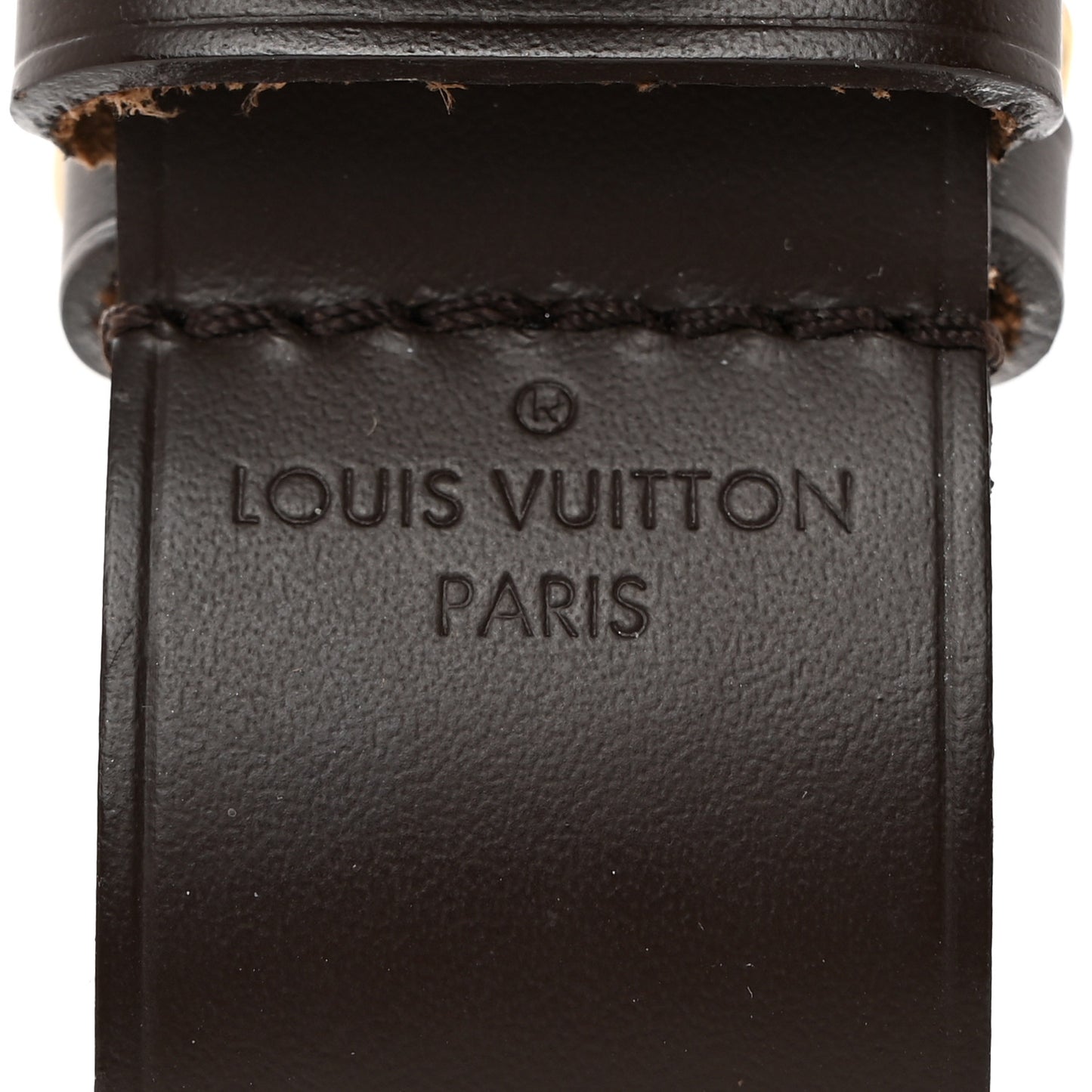 Calfskin Luggage Loop Ebene