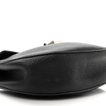 Chloe Grained Lambskin Drew Shoulder Bag Black 8 of 13