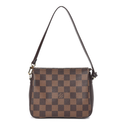 Louis Vuitton Damier Ebene Trousse Make Up Bag Pochette 1 of 10