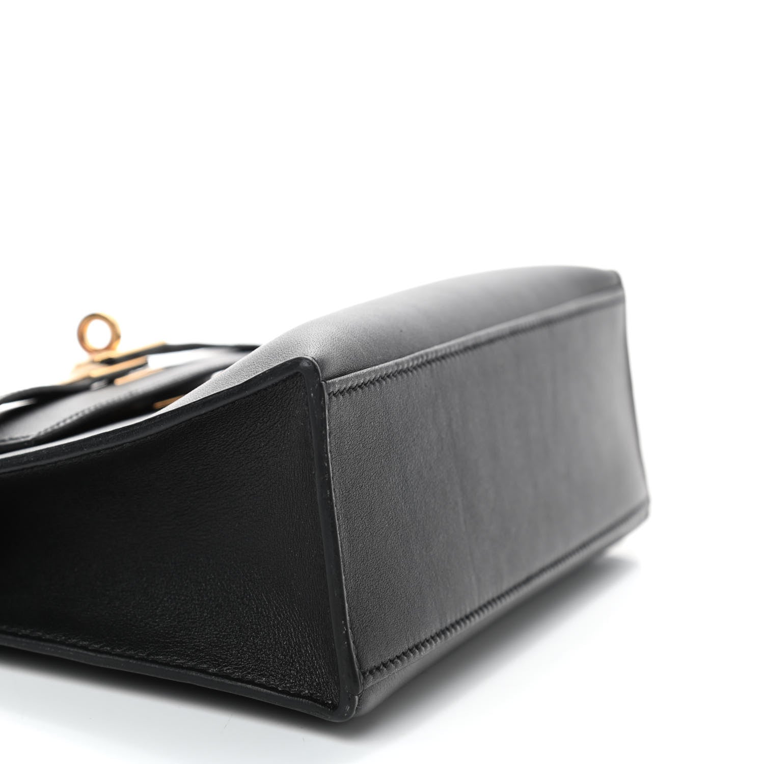 Hermes Swift Kelly Pochette Clutch Black 7 of 25