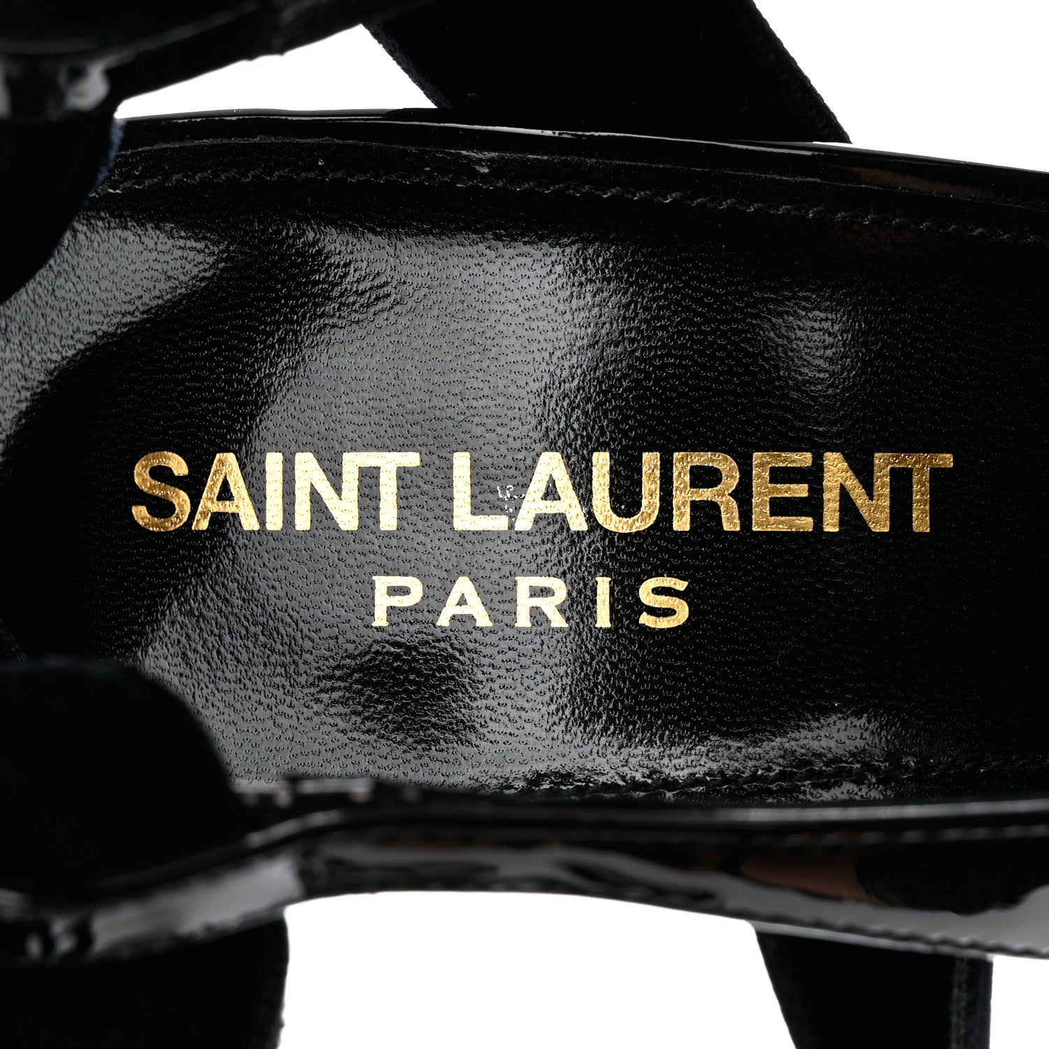 Saint Laurent Vernice Chiffon Venus Lace 110 Pumps 37.5 Black 7 of 9