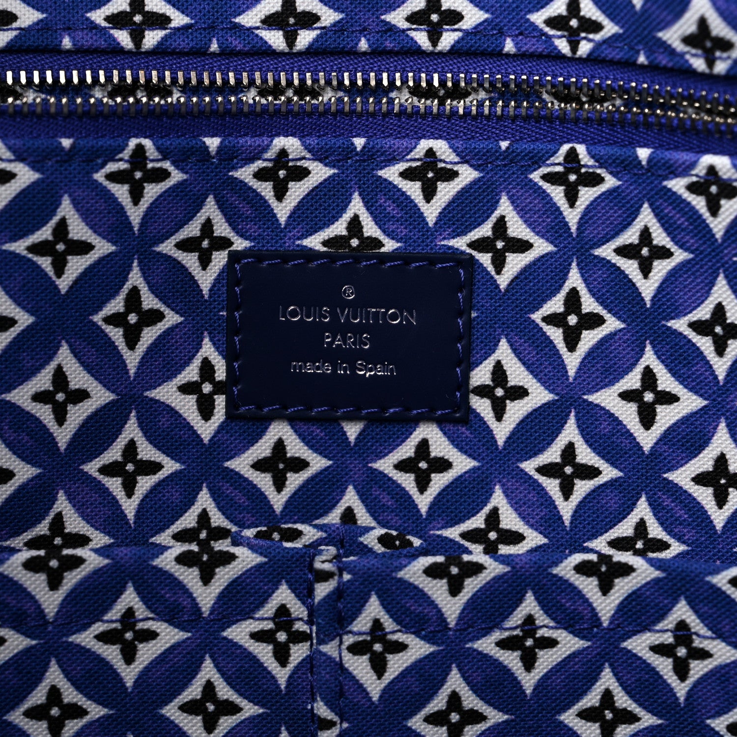 Louis Vuitton Monogram Canvas By The Pool Miami 2.0 Neverfull GM Blue 7 of 9