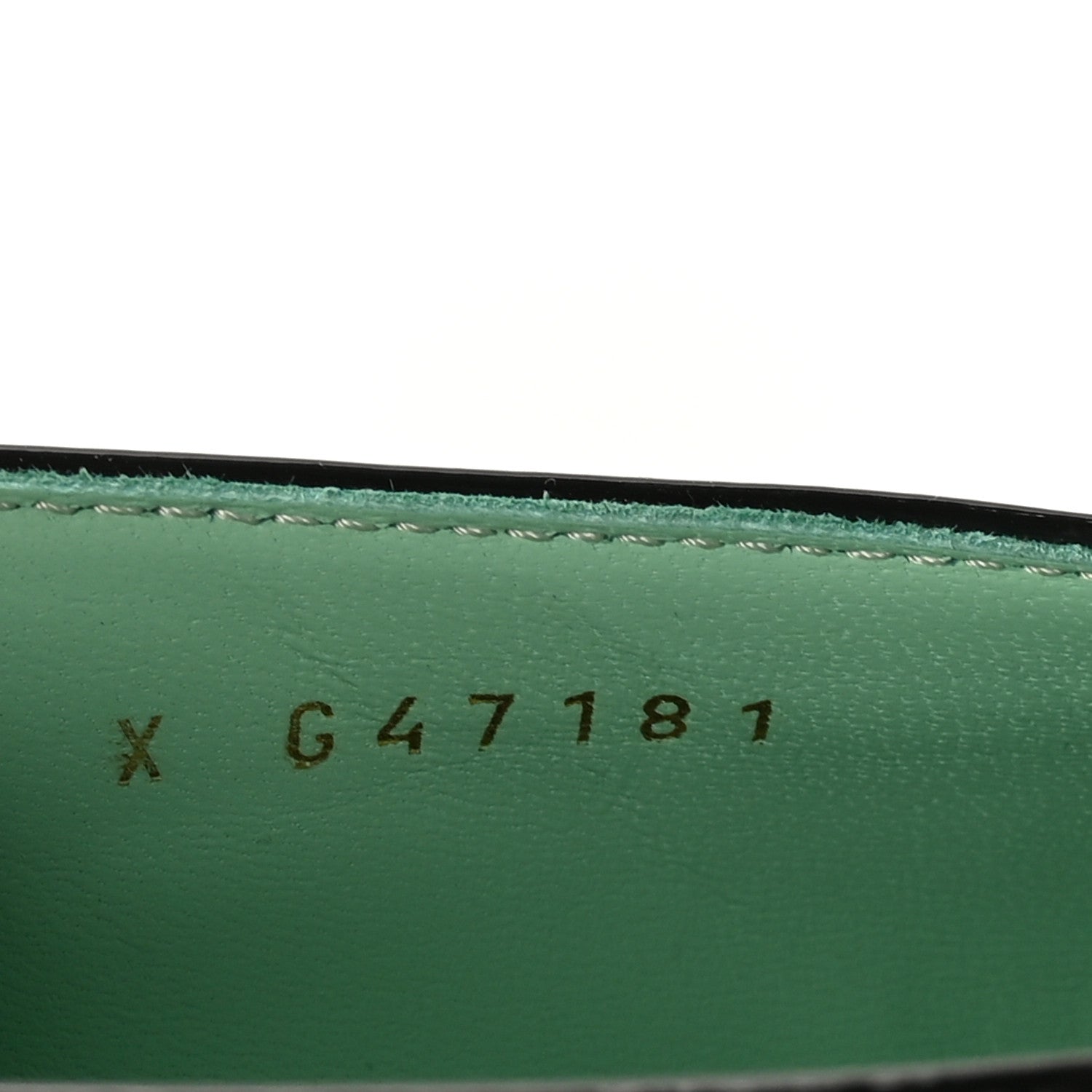 Chanel Crocodile Embossed Patent Calfskin Pumps 39.5 Green Black 8 of 10