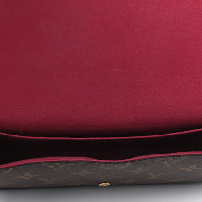 Louis Vuitton Monogram Pochette Felicie Chain Wallet Fuchsia 5 of 8