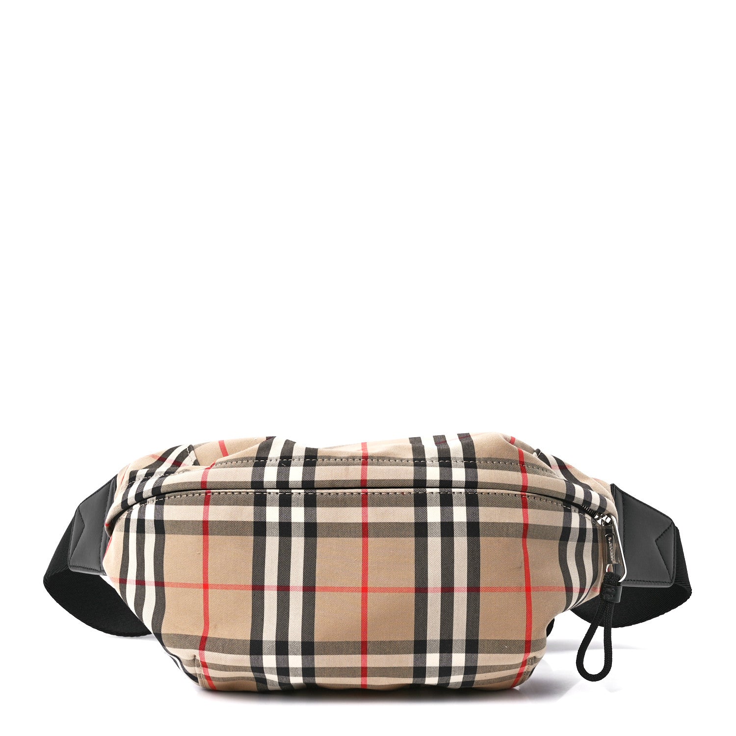 Burberry Nylon Vintage Check Medium Sonny Bum Bag Archive Beige Black 1 of 11