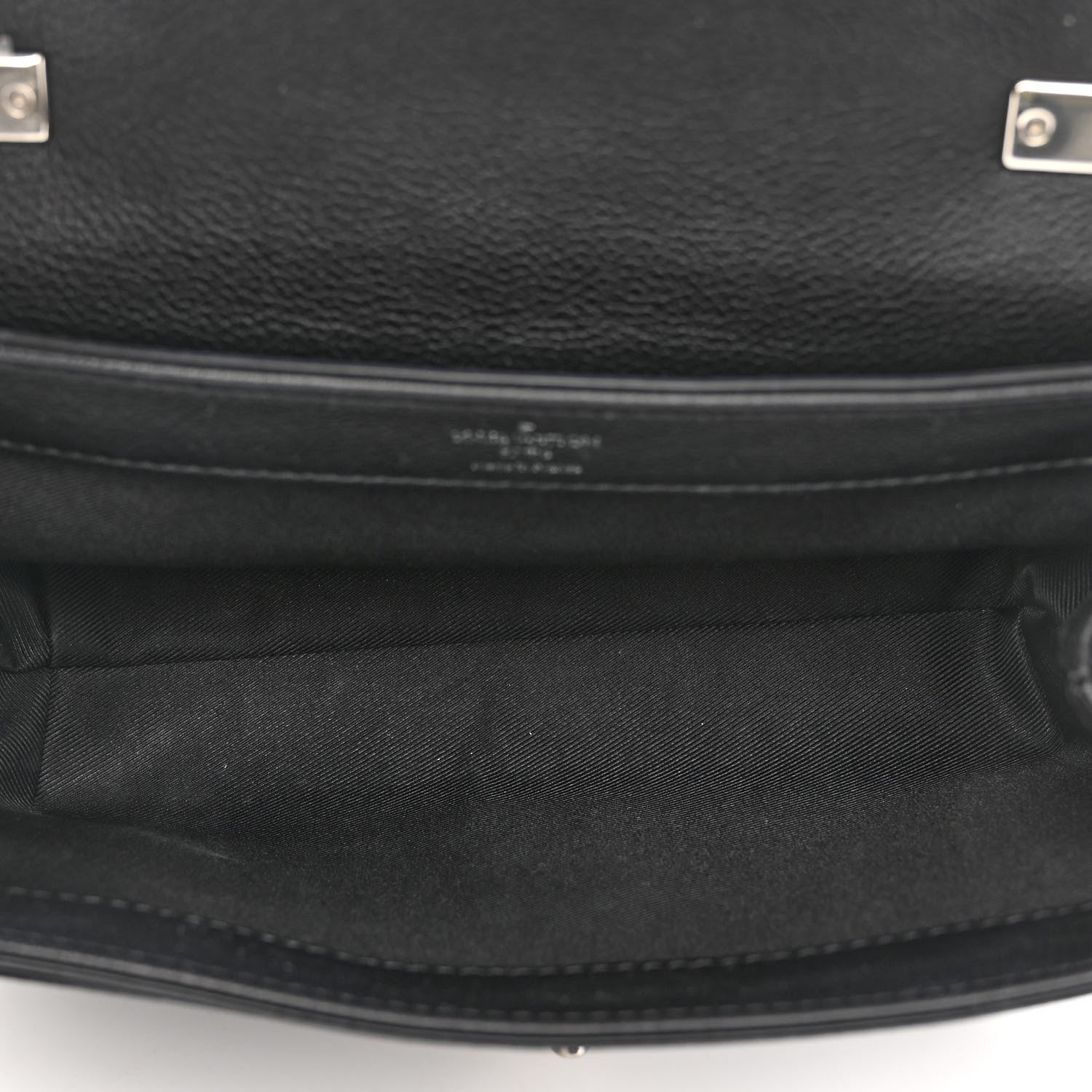 Louis Vuitton Calfskin Lockme II Chain Bag BB Black 5 of 10