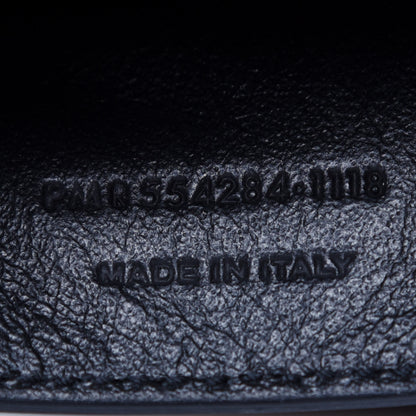 Saint Laurent Suede Chevron Monogram Small Nolita Black 7 of 13