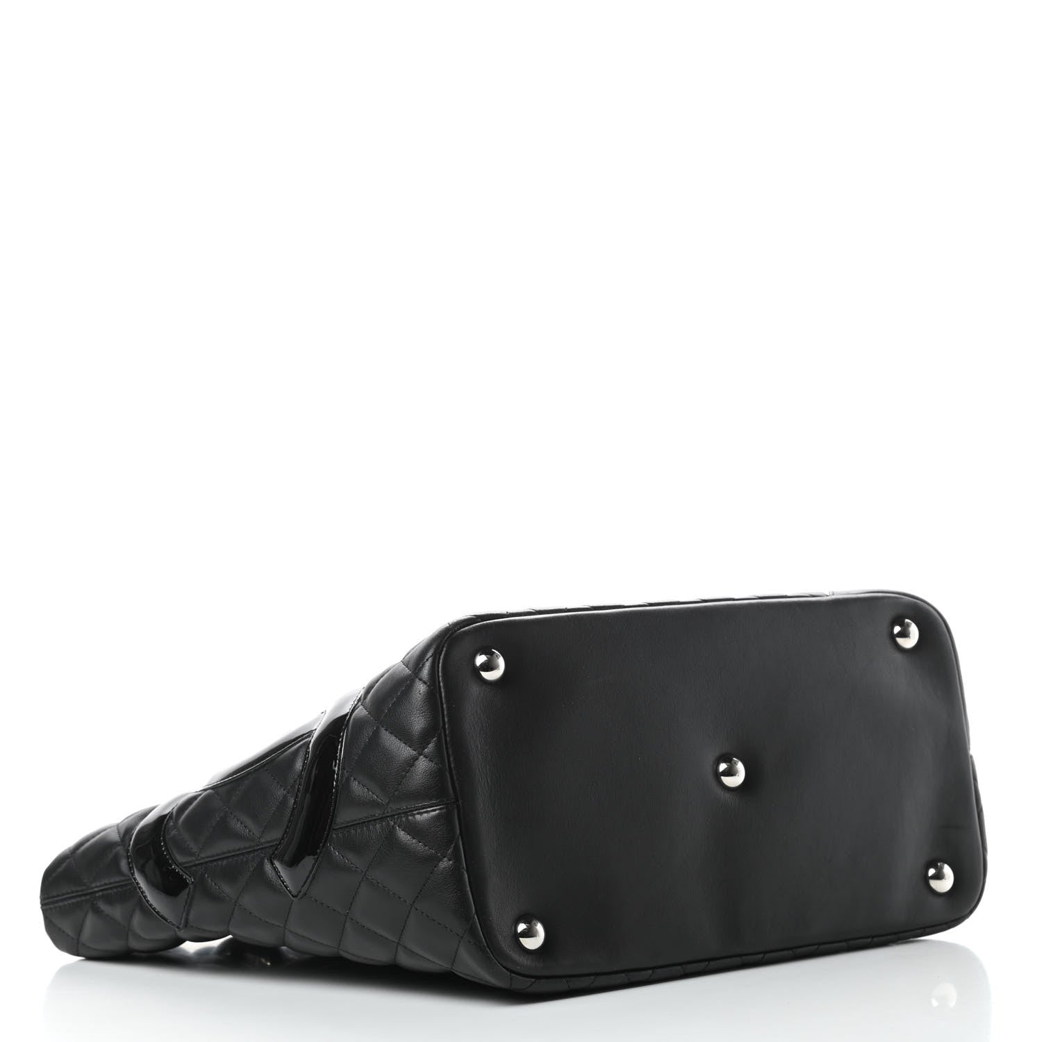 Chanel Calfskin Quilted Large Cambon Tote Black 4 of 11