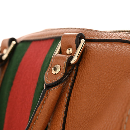 Gucci Calfskin Vintage Web Medium Boston Tobacco 18 of 18
