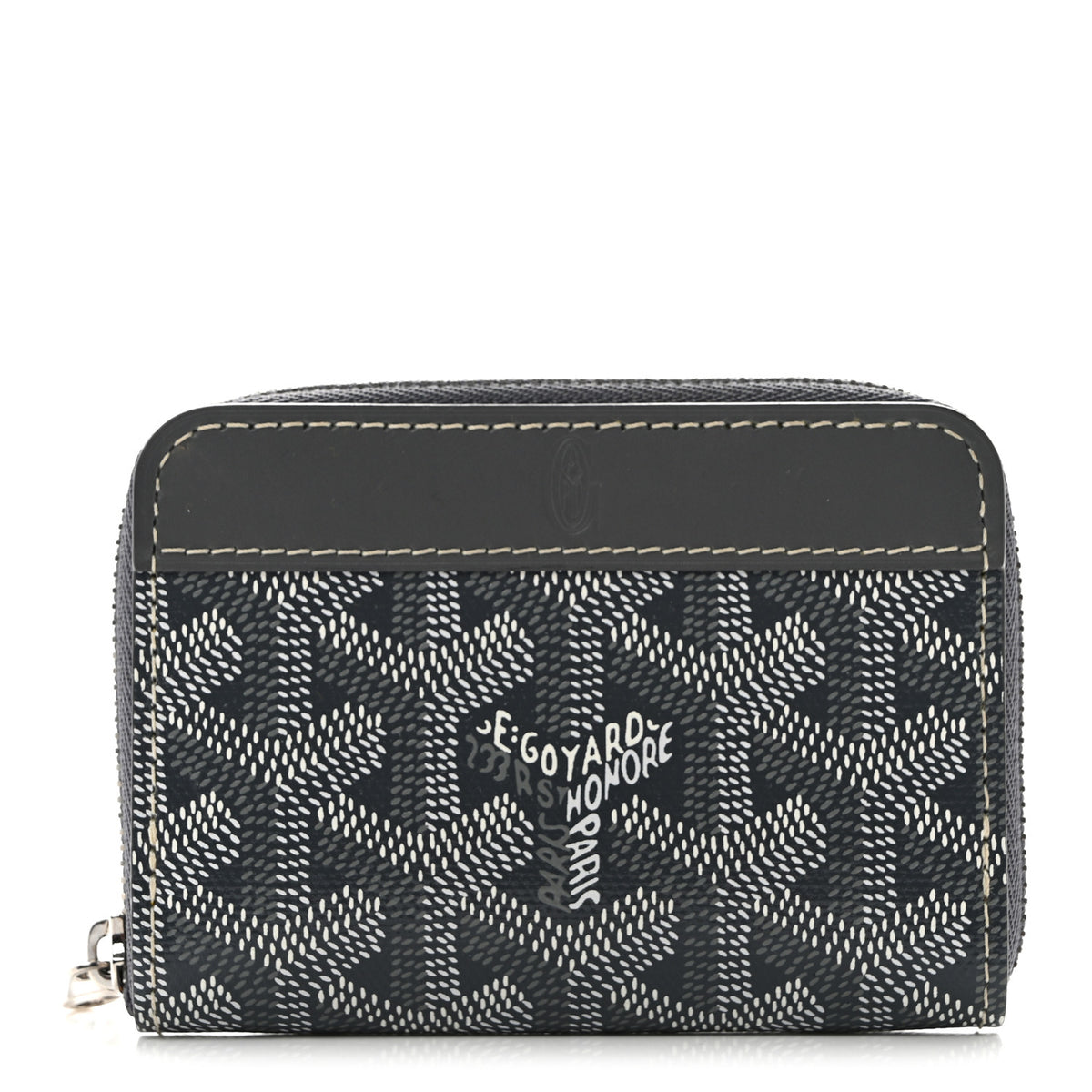 Goyard Goyardine Compact Wallet Grey 1 of 7