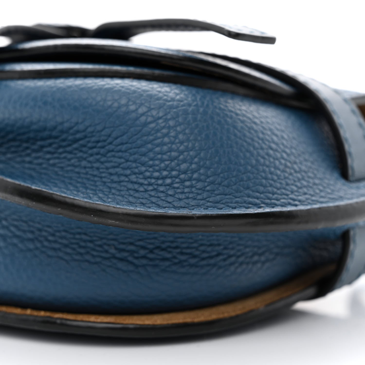 Loewe Grained Calfskin Mini Gate Crossbody Bag Steel Blue 10 of 10