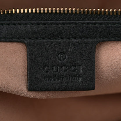 Gucci Suede Patent GG Web Medium Ophidia Top Handle Chain Nocciola Black 6 of 12