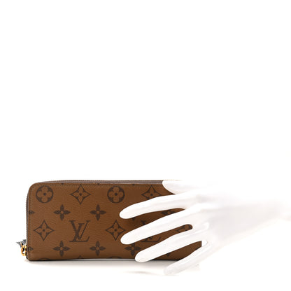 Louis Vuitton Reverse Monogram Clemence Wallet 2 of 7