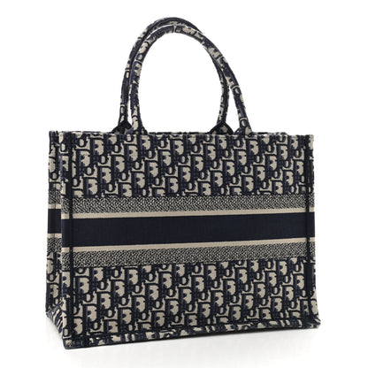 Christian Dior Oblique Medium Book Tote Blue Multicolor 3 of 9