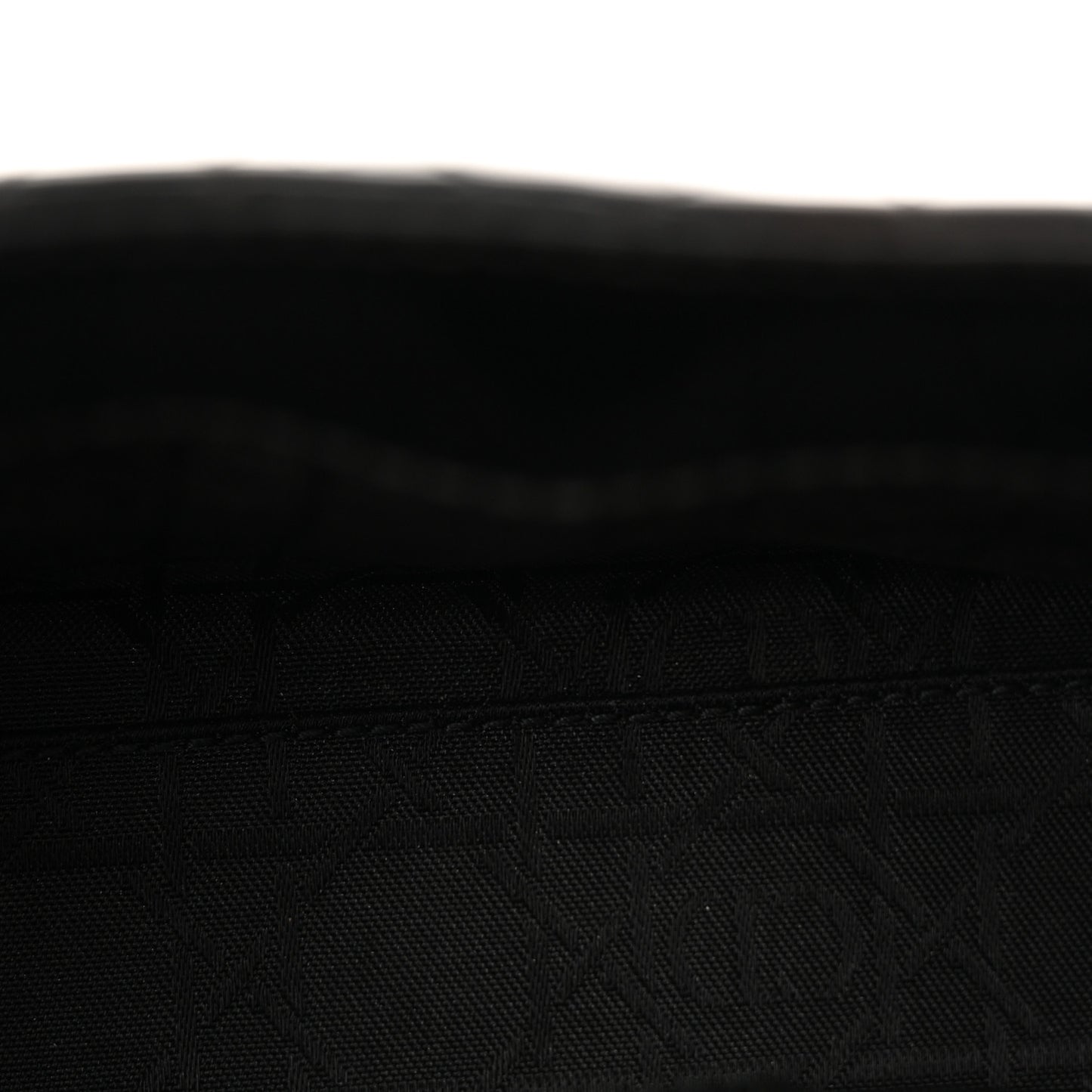Patent Cannage Mini Lady Dior Black