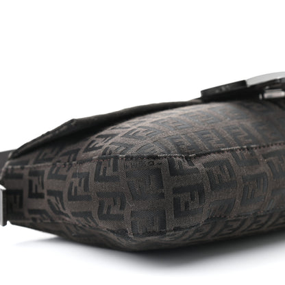 Fendi Zucchino Baguette Black 6 of 7