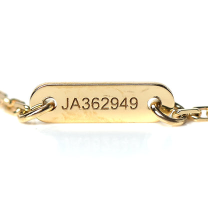 Van Cleef & Arpels 18K Yellow Gold Diamond Mini Frivole Pendant Necklace 5 of 6