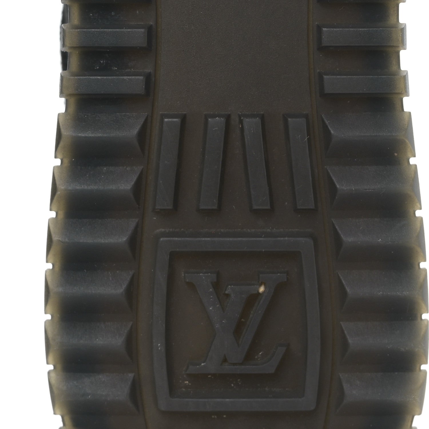 Louis Vuitton Suede Monogram Run Away Sneakers 39 Black 6 of 8