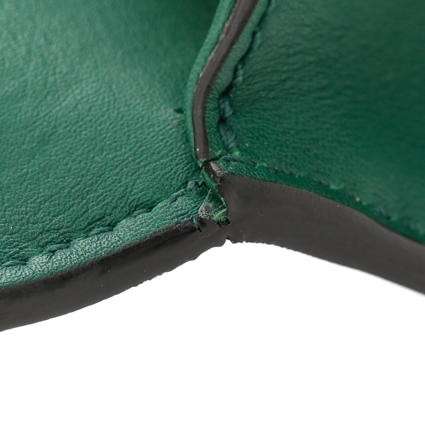 Calfskin Studded Small Padlock Shoulder Bag Emerald