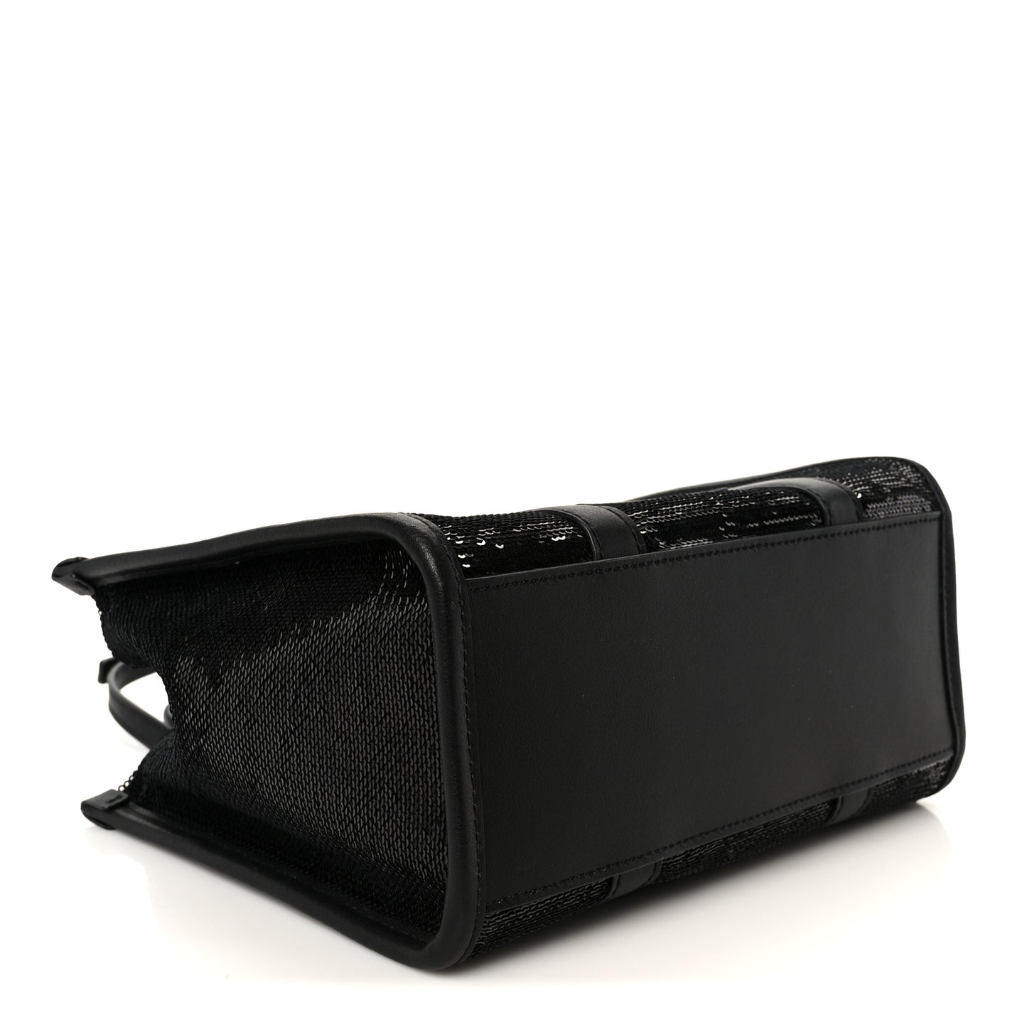 Sequin Small The Tote Bag Black