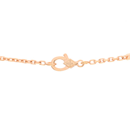 Van Cleef & Arpels 18K Rose Gold Gray Mother of Pearl Magic Alhambra Long Necklace 5 of 6