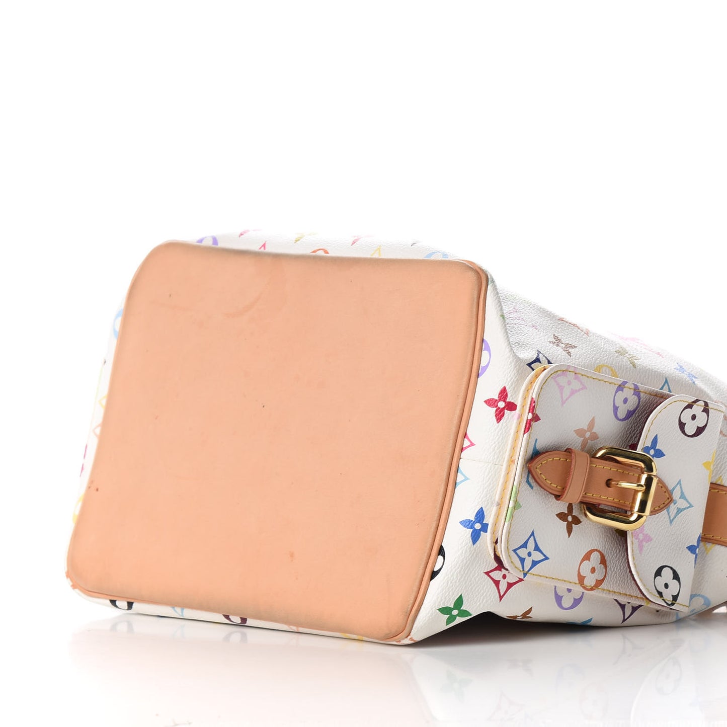 Monogram Multicolor Petit Noe White