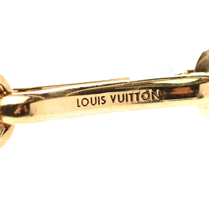 Louis Vuitton Metal 2D Chain Necklace Gold 5 of 5