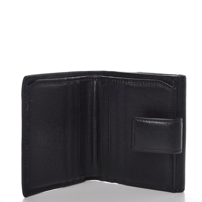 Gucci Calfskin Interlocking G French Wallet Black 5 of 6