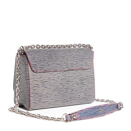 Louis Vuitton Epi Twist Shoulder Bag MM Denim Dark 3 of 7