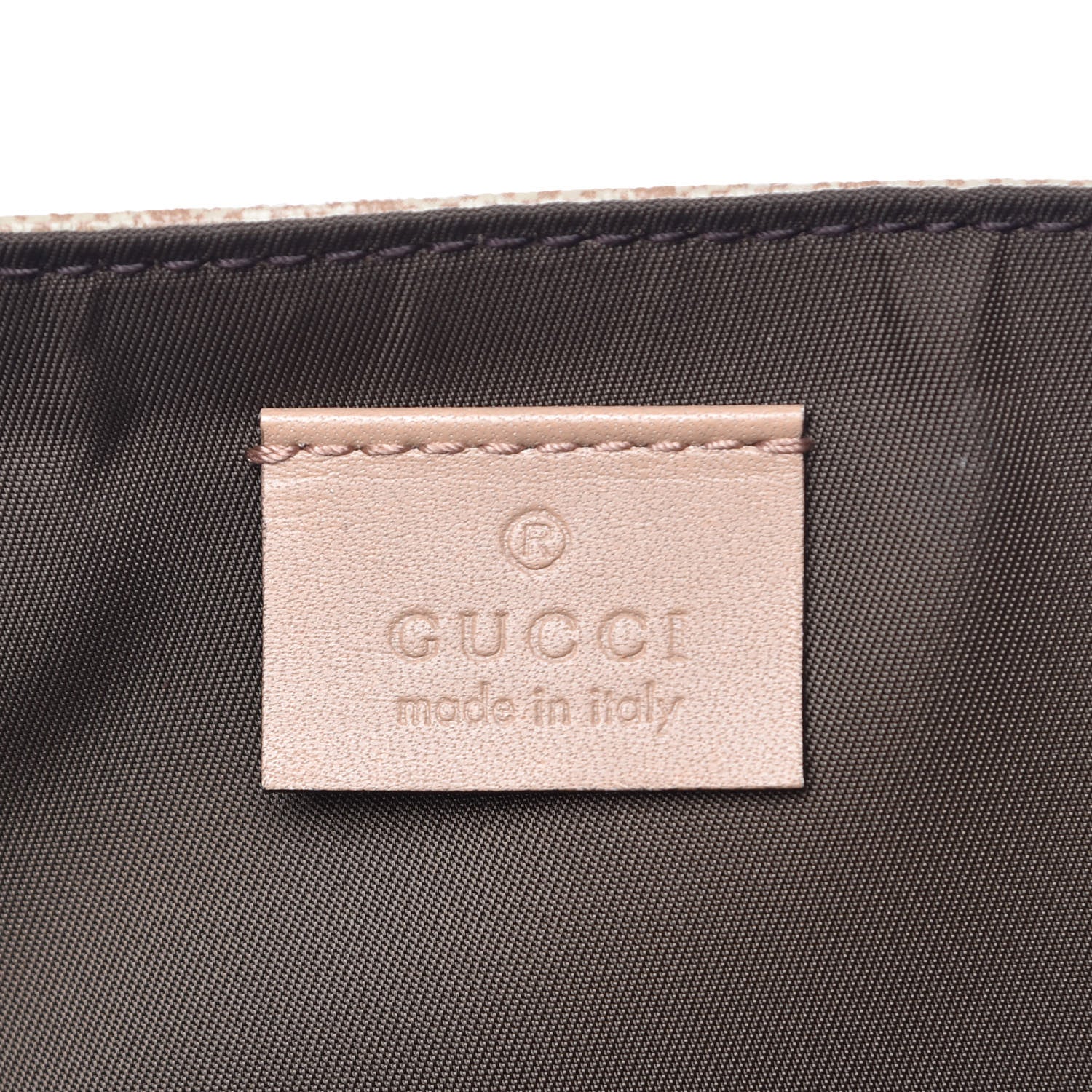 Gucci GG Supreme Monogram Messenger Diaper Bag Beige 6 of 10