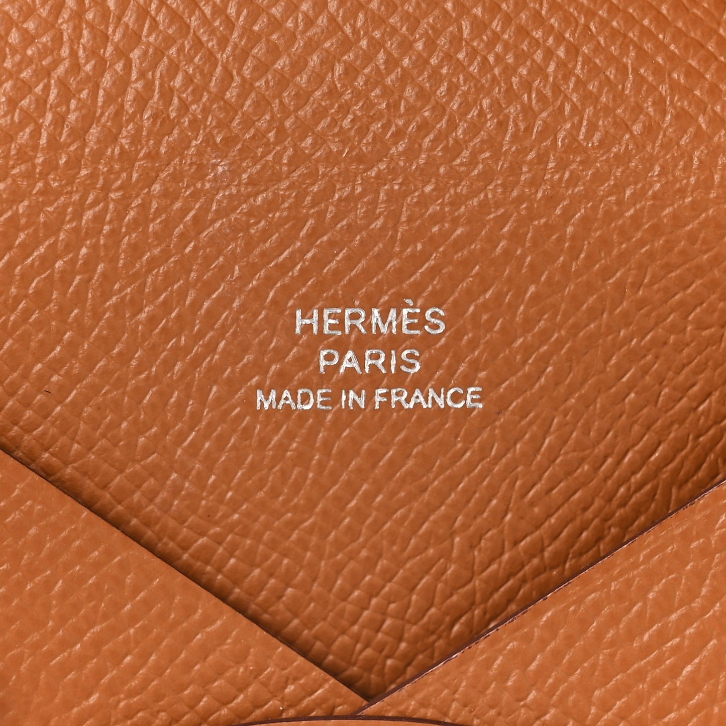 Epsom Calvi Card Case Gold