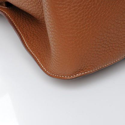 Hermes Taurillon Clemence Jypsiere 37 Gold 15 of 18