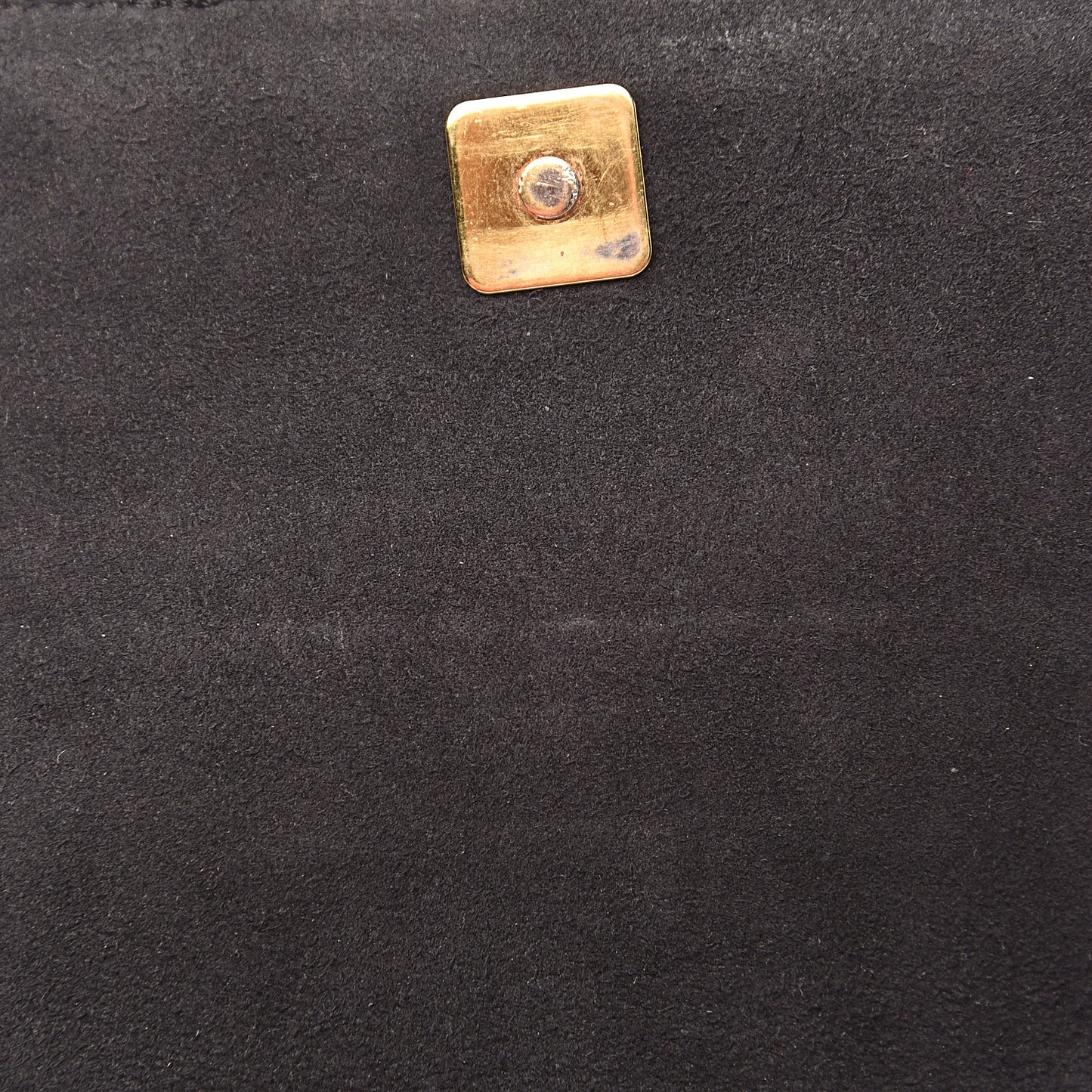 Vitello Elite Studded Tube Wallet on Chain Black