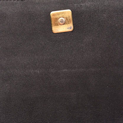 Fendi Vitello Elite Studded Tube Wallet on Chain Black 6 of 11