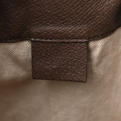 Gucci GG Supreme Monogram Web Ophidia Bucket Bag Brown 6 of 14